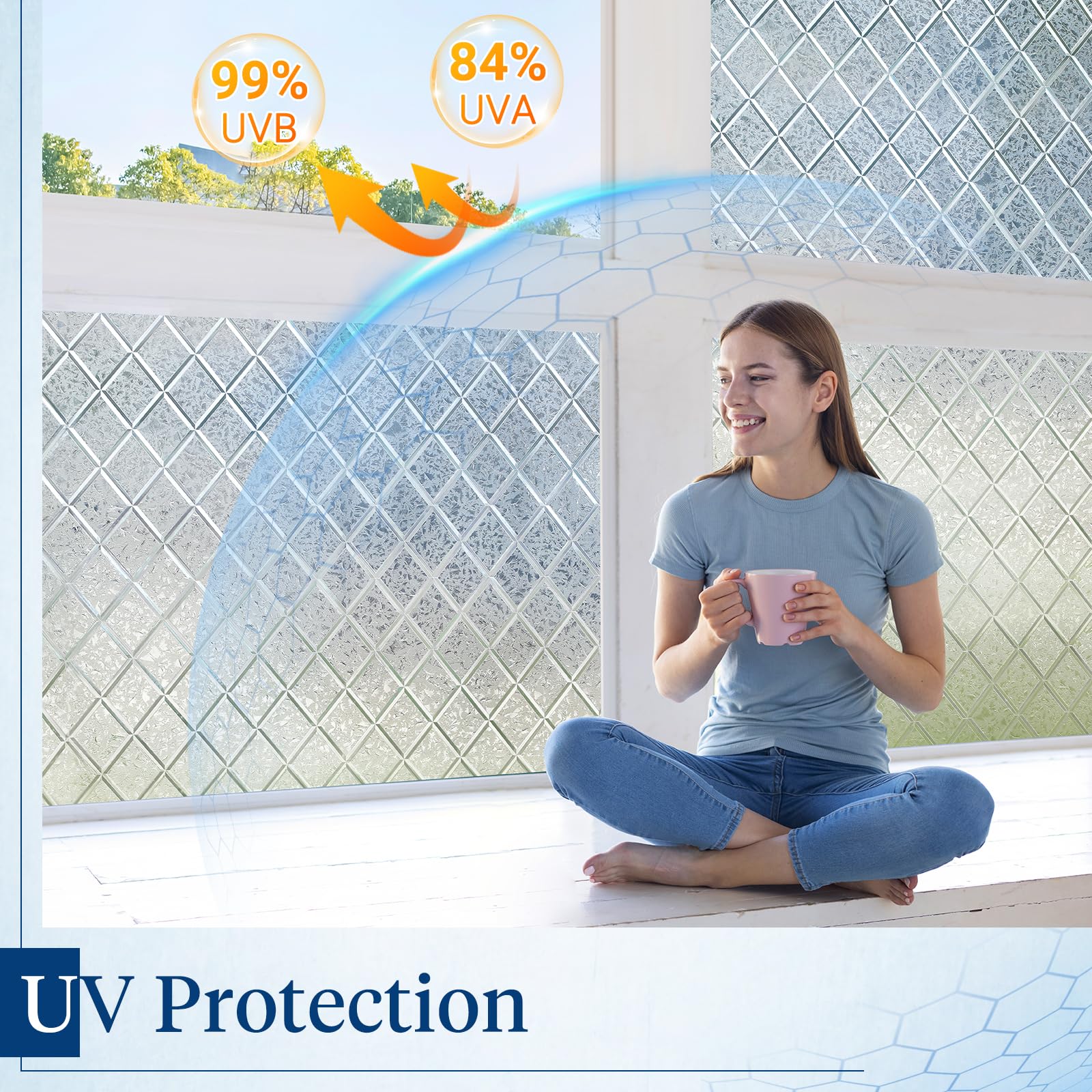 Haton light diffusion lets in daylight with gentle privacy