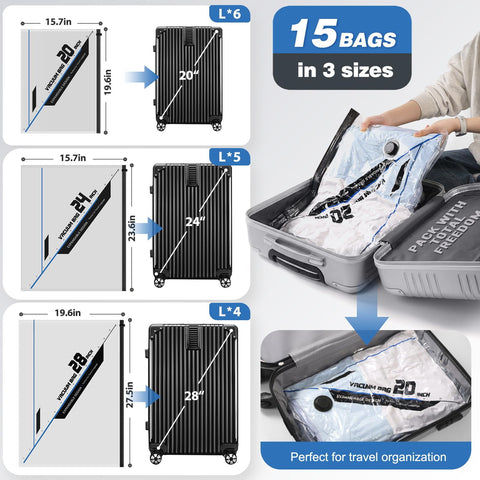 Double-zip seal maintains compression over multiple uses.