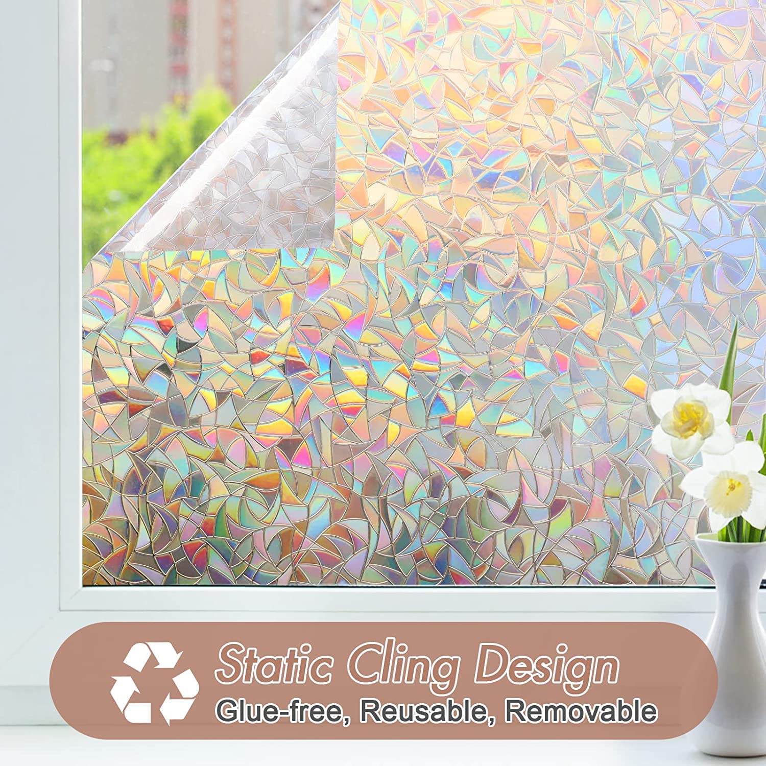 Haton privacy-film uv-protection reduces glare while letting natural light through