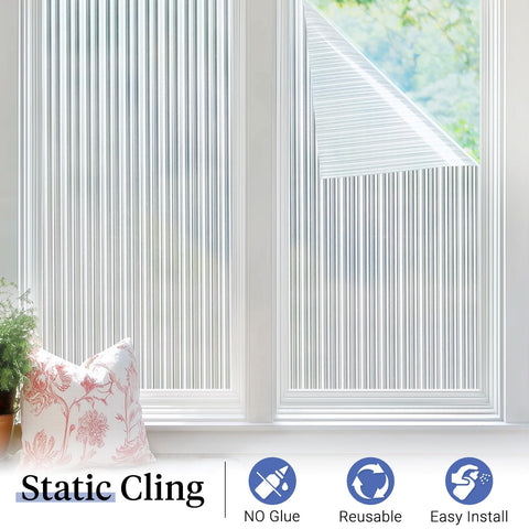 Haton privacy film is ideal for bathrooms and offices.