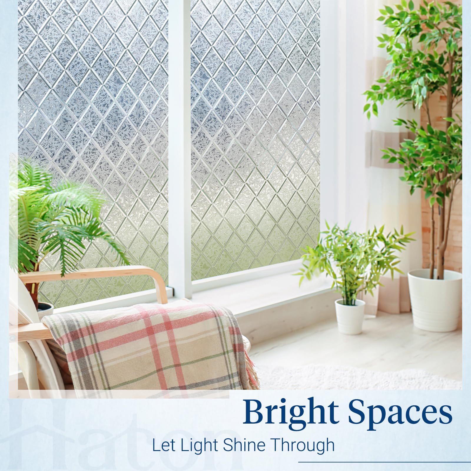 Haton static cling removable film leaves no residue or scratches