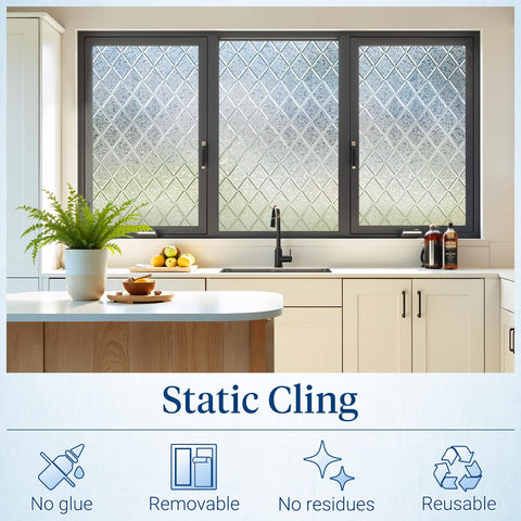 Haton UV-defense window film blocks sun rays and softens daylight