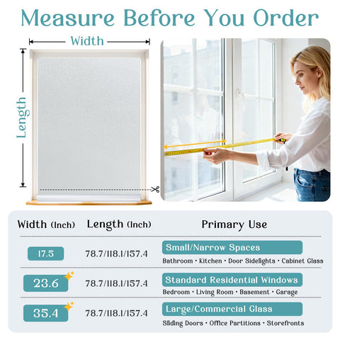 Haton front door glass privacy film offers quick, stylish privacy
