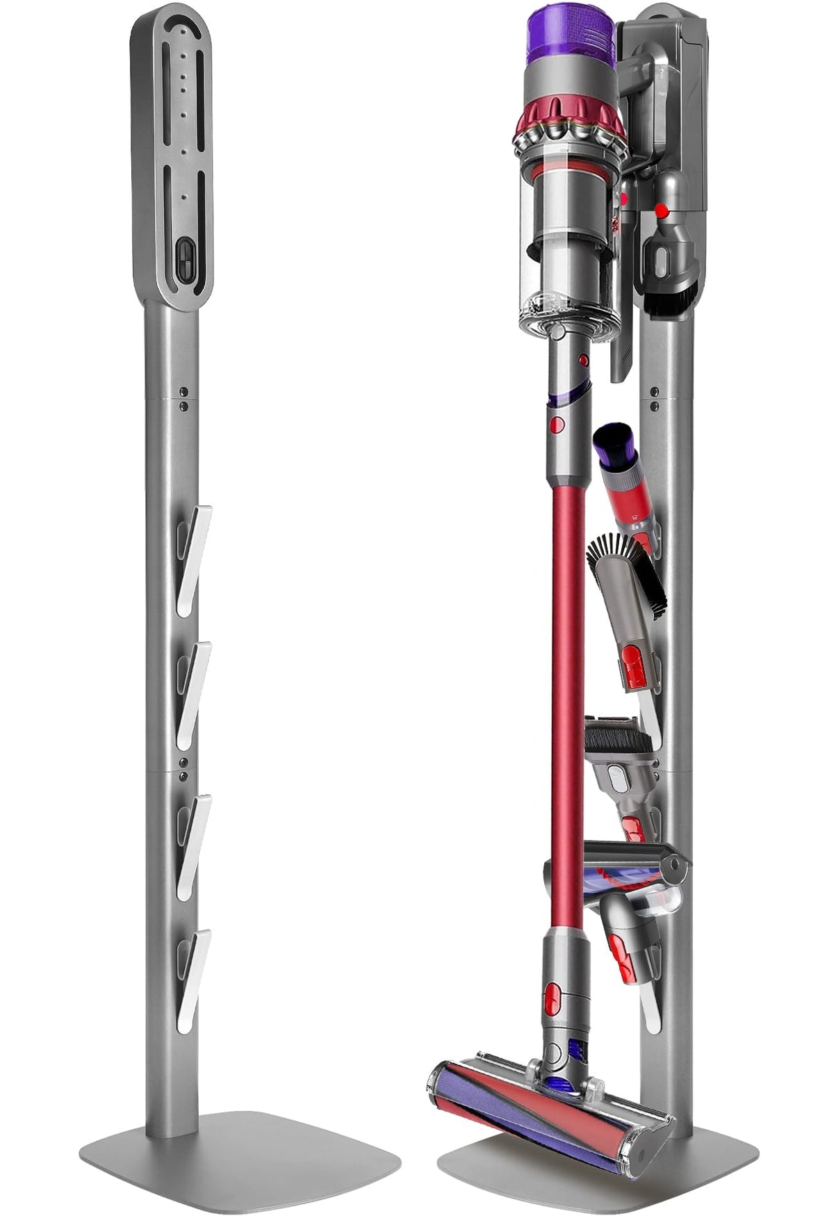 Haturi Dyson Gen5 stand base provides stable support for clutter-free storage.