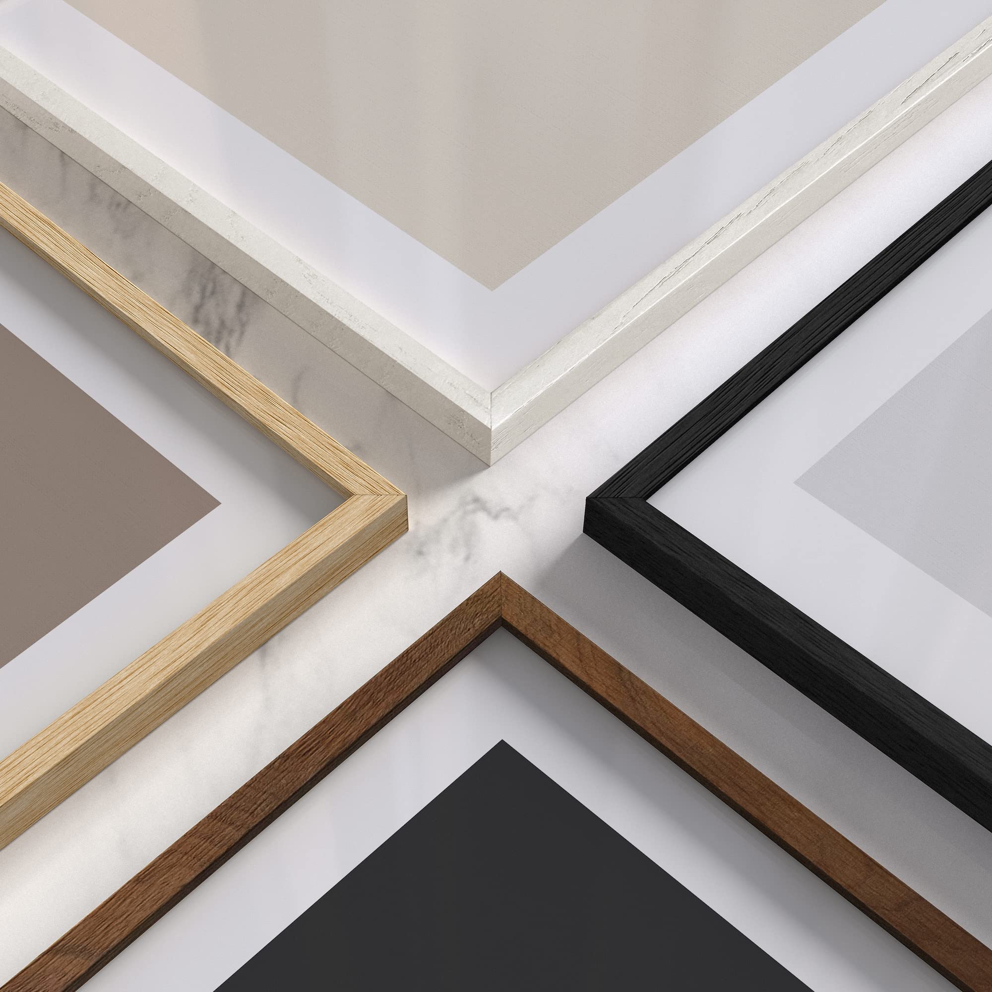 HAUS AND HUES 11x14 frame showcases art prints with timeless durability and style.