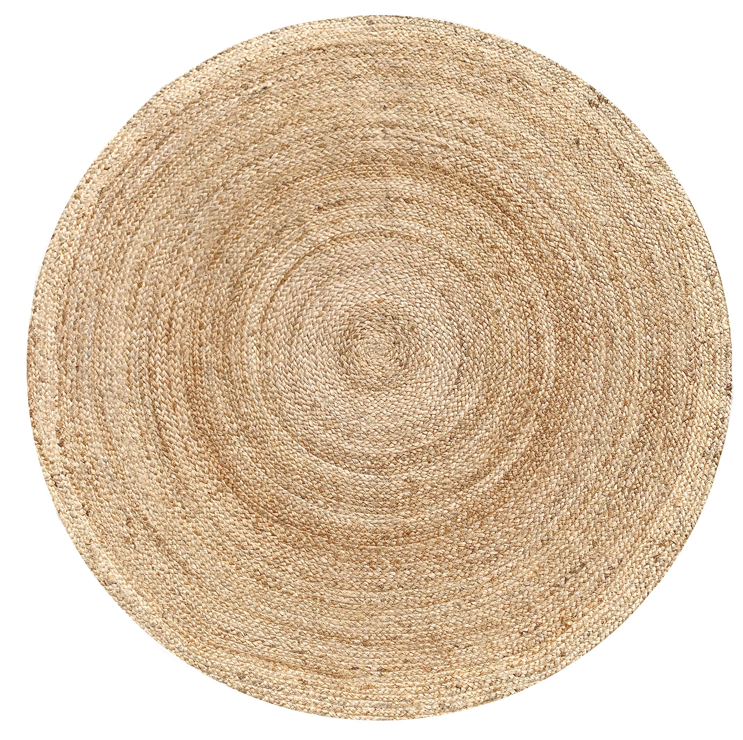 Hausattire closeup texture reveals braided jute fibers for durable rustic charm.