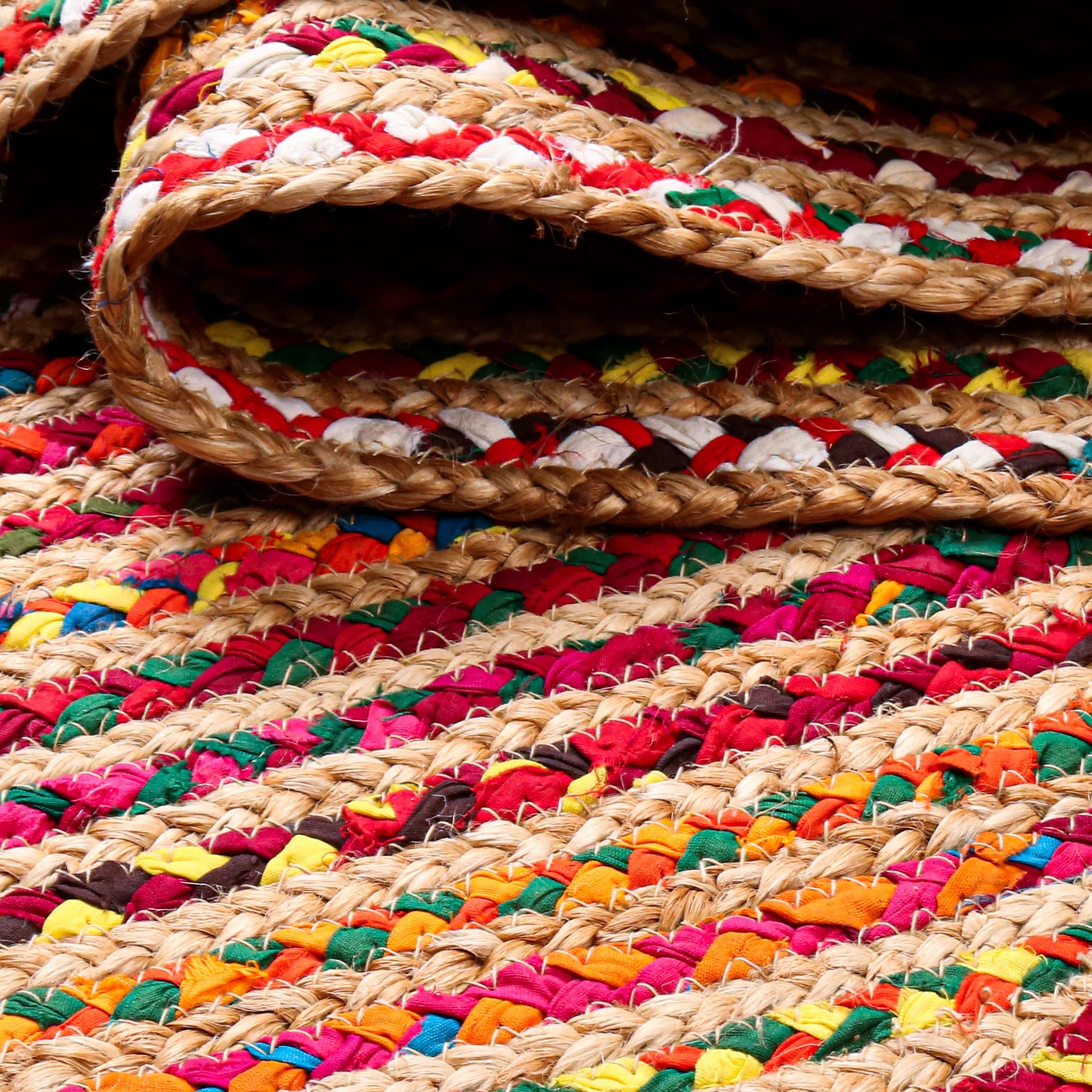 Hausattire kid and pet friendly rug offers safe, comfortable underfoot for playtime.