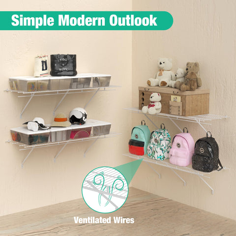 Haushof four-shelf set offering versatile storage options