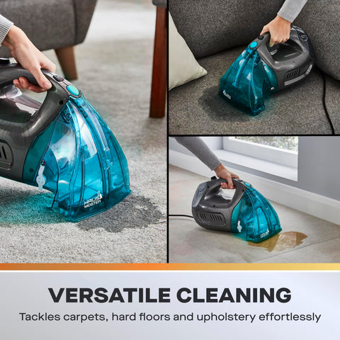 Hausmeister Hydroflex lightweight design, under 5 lbs for stairs and portable cleaning.