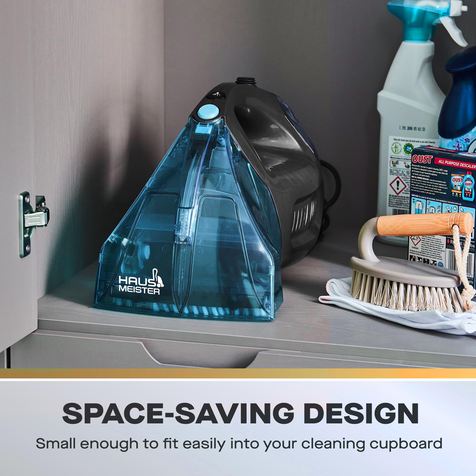 Hausmeister Hydroflex fast-drying system helps rooms feel ready sooner.