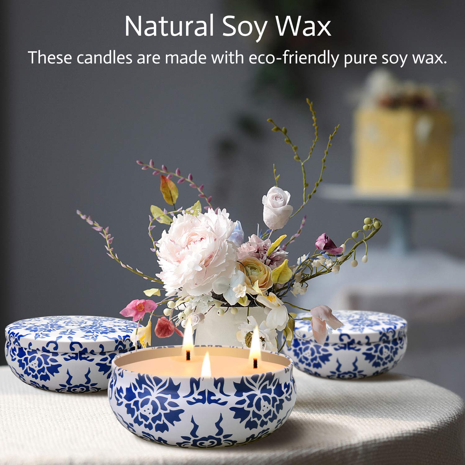 Hausware citronella travel tin candle ideal for outdoor use and camping