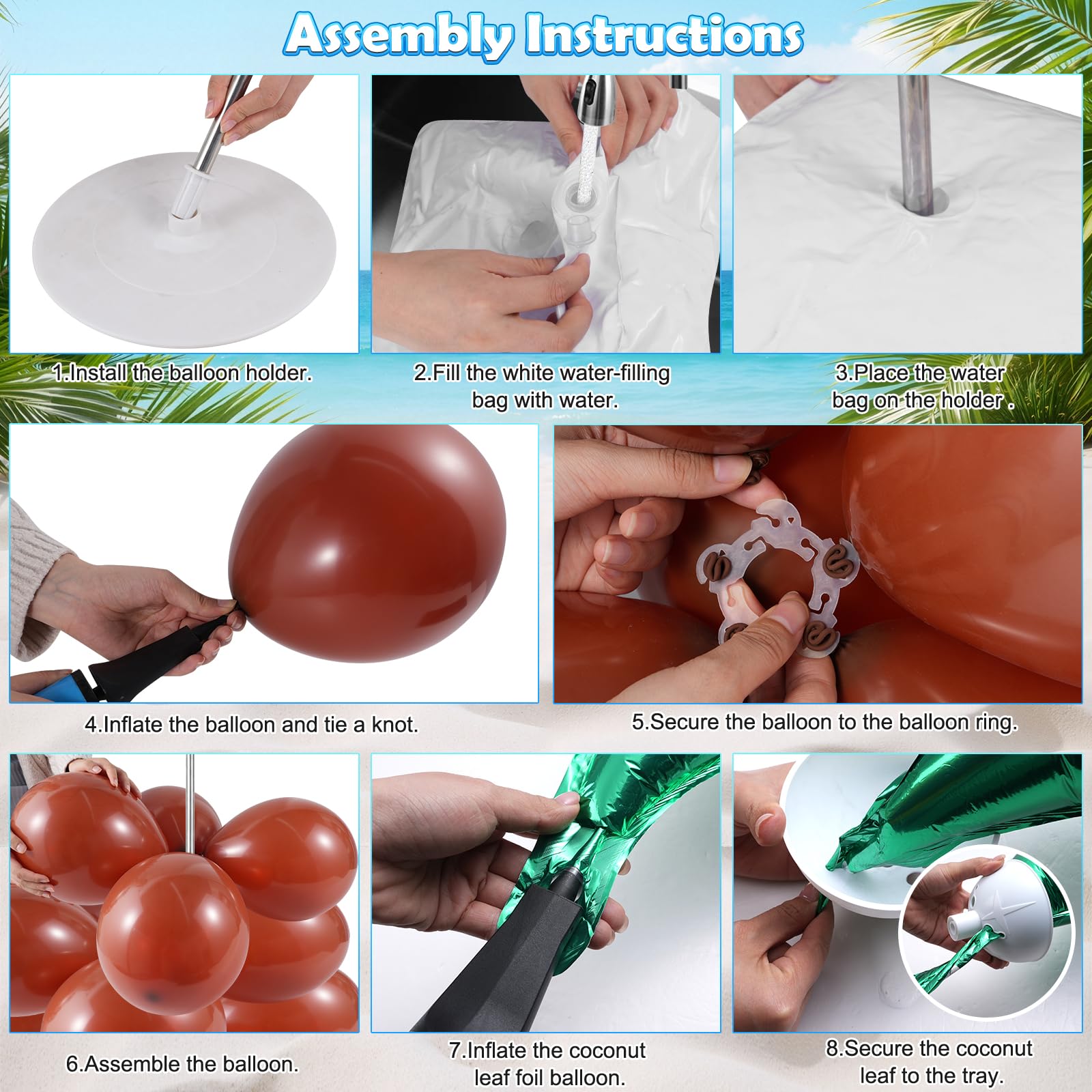 Hauwellter sturdy PVC bases keep displays stable indoors.