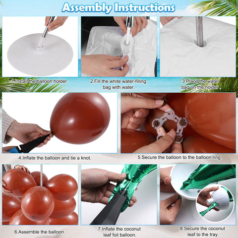 Hauwellter sturdy PVC bases keep displays stable indoors.