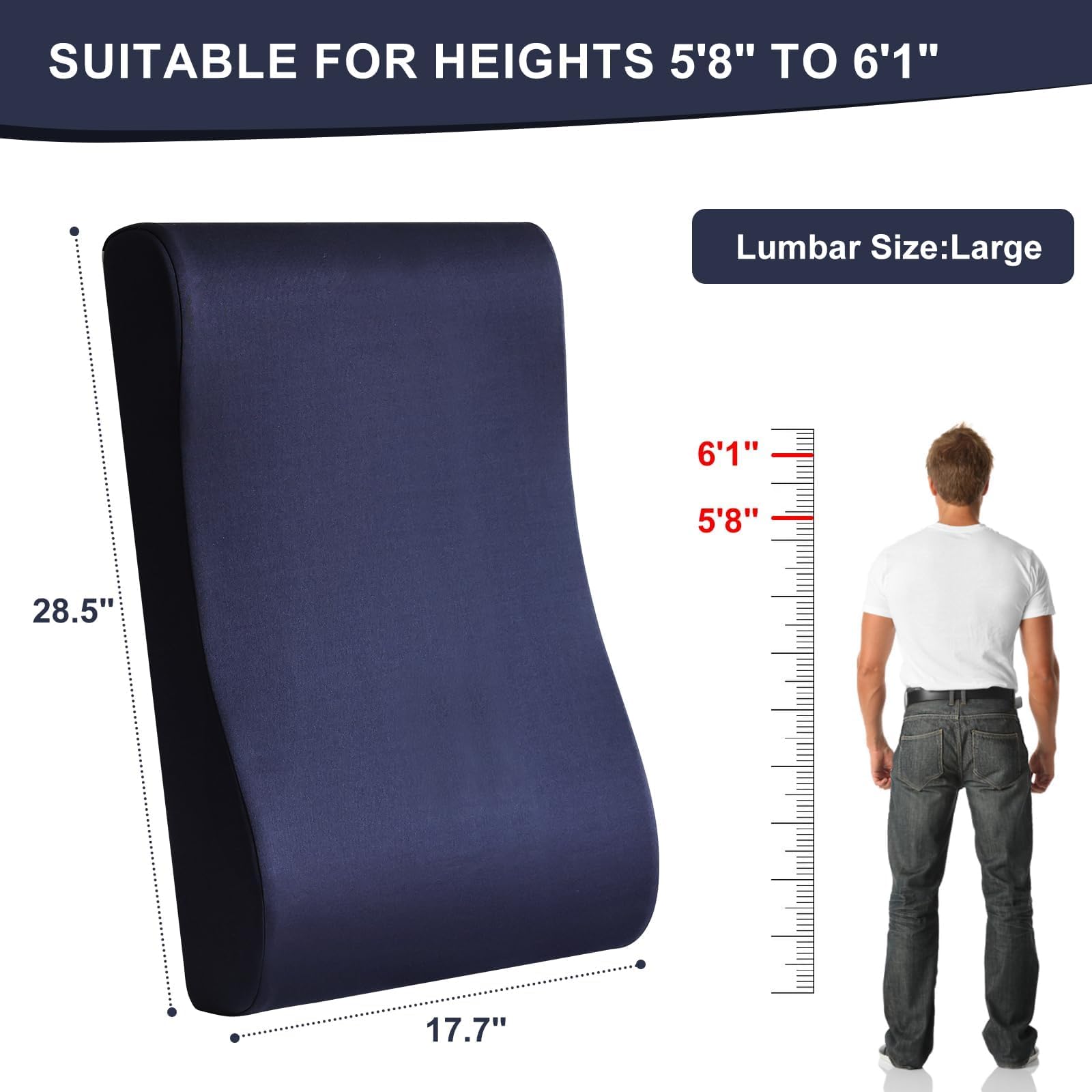HAVARGO unified neck and lumbar support delivers cohesive comfort