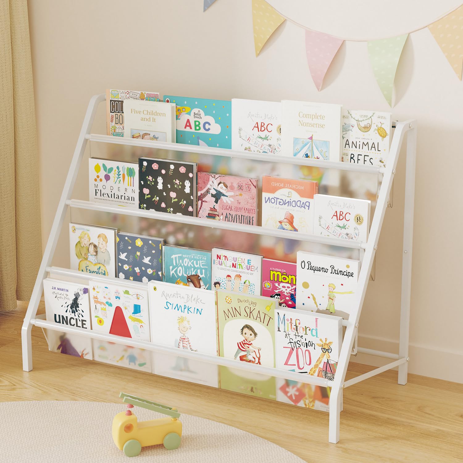 HAVEDAWN deep-size shelves fit varied book sizes