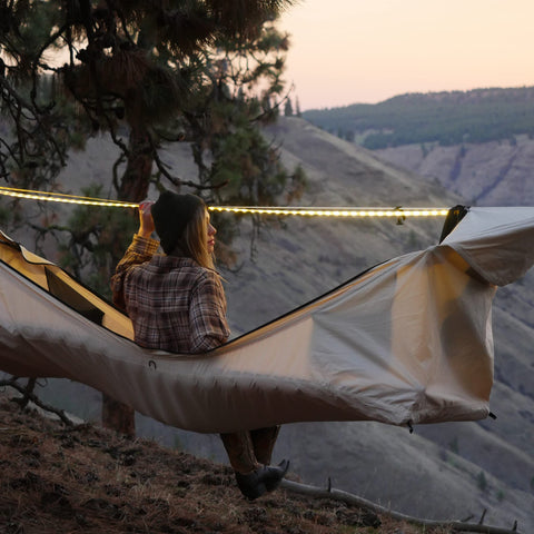 Haven Ridgelight soft ambient glow enhances late-night ambiance.