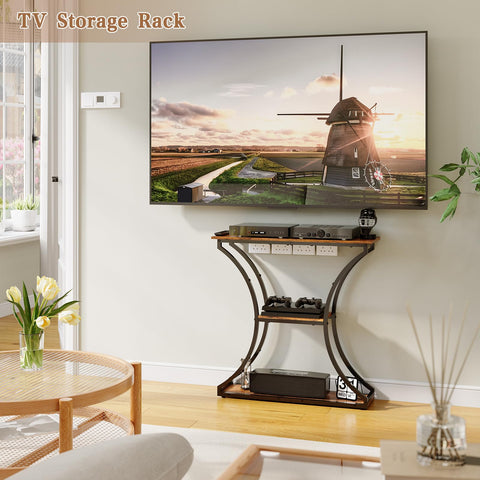 Close-up of HavenlyYouth industrial frame detail with matte metal and wood finish