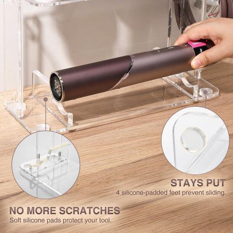 HAVICATO acrylic display rack highlights FlexFusion tools in a minimal space.