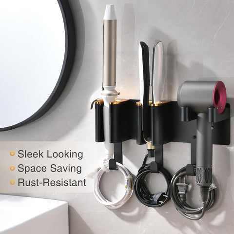 HAVICATO wall-mount with cord management, neater power cords for a sleek vanity.