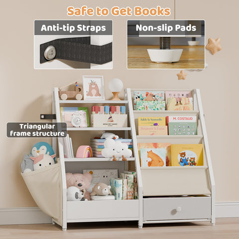 HAVLOTII 29-5 inches height supports independent use for toddlers.