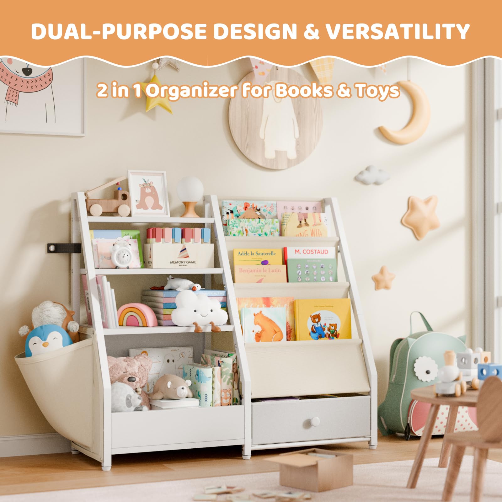 HAVLOTII nursery setup shows how it blends into a bright, organized space.