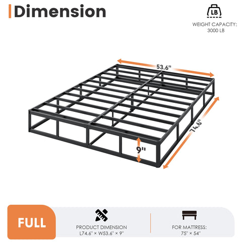 HAVONIZD boxspring full frame weld close-up highlights durable construction.