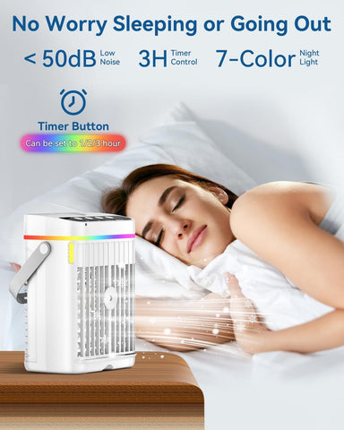 HAWANA 7-color LED night light for ambient evening lighting