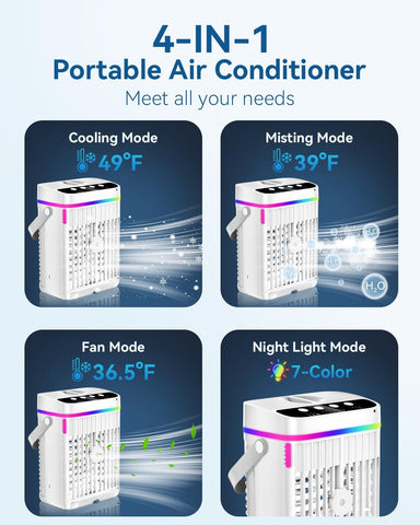 HAWANA timer display enables 1–3 hour cooling sessions