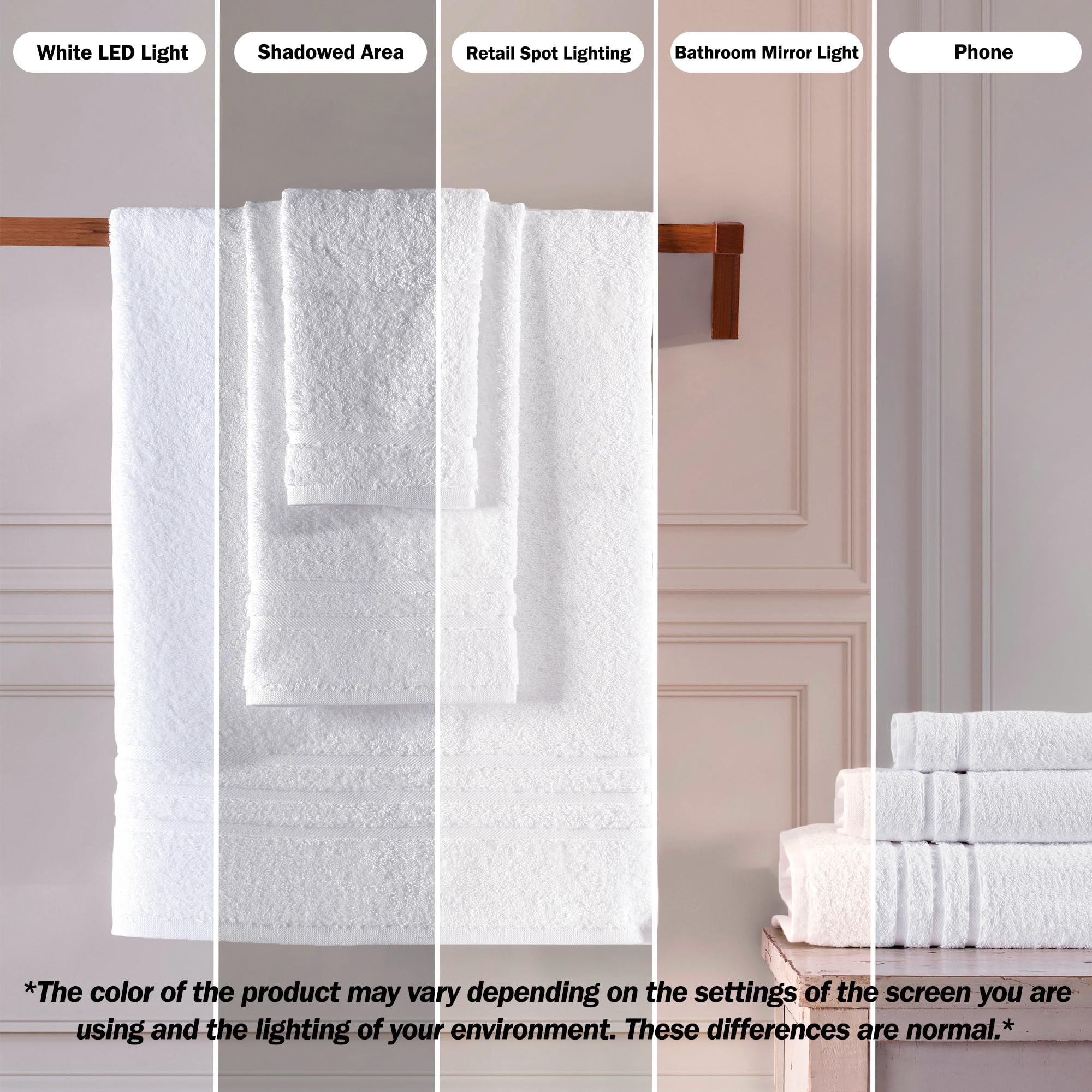 Hawmam Linen 27x54-inch towels offer generous coverage for body drying.