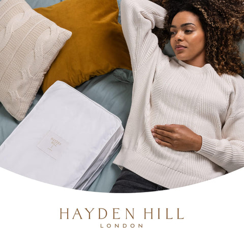 Hayden Hill carbon-neutral packaging supports sustainable closet storage.