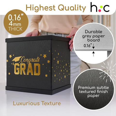 Hayley Cherie 10.2-inch grad card box dimensions