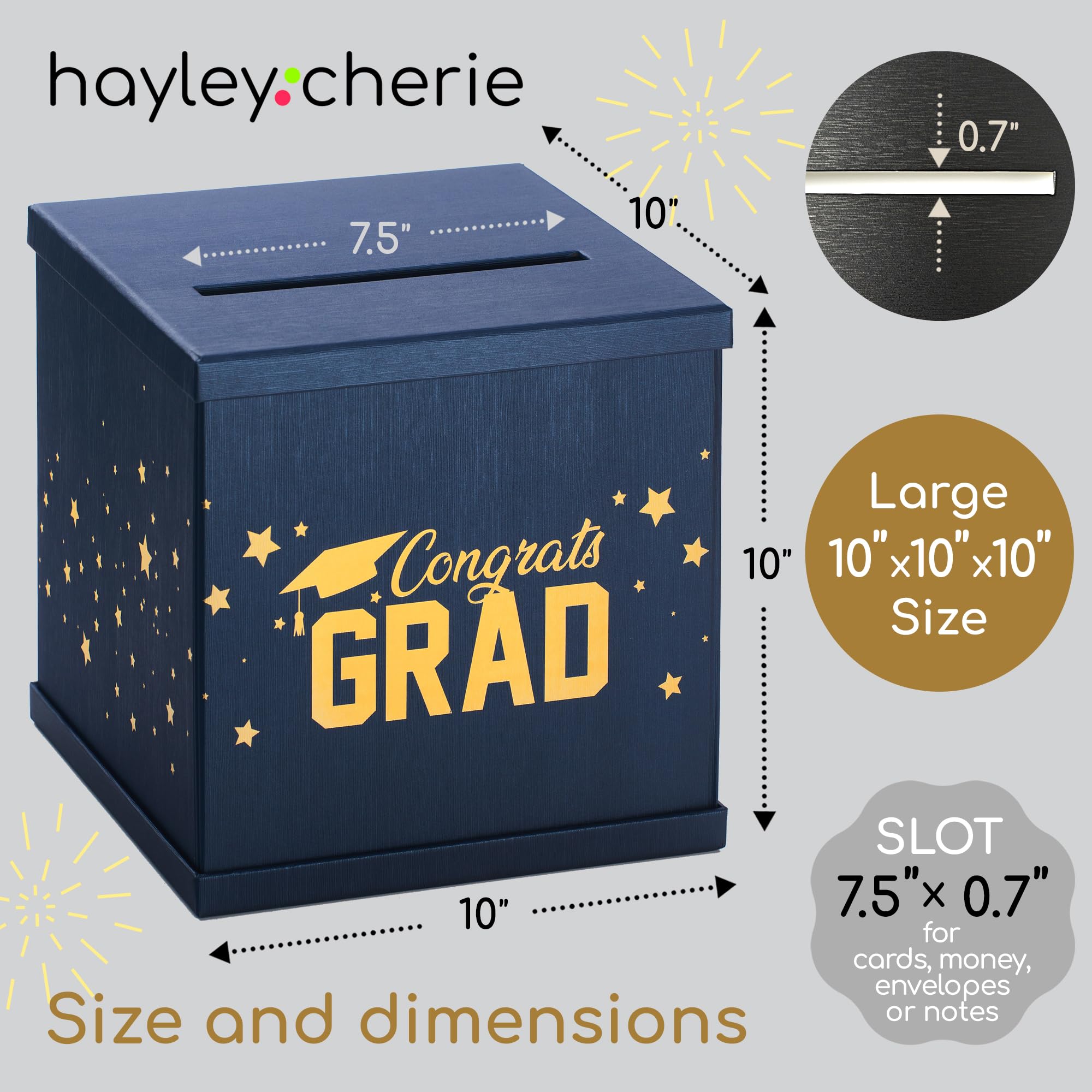 Hayley Cherie decorative design complements party decor with ribbons or florals.