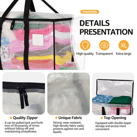 Hayoulabo 93L capacity and large dimensions aid planning and packing.