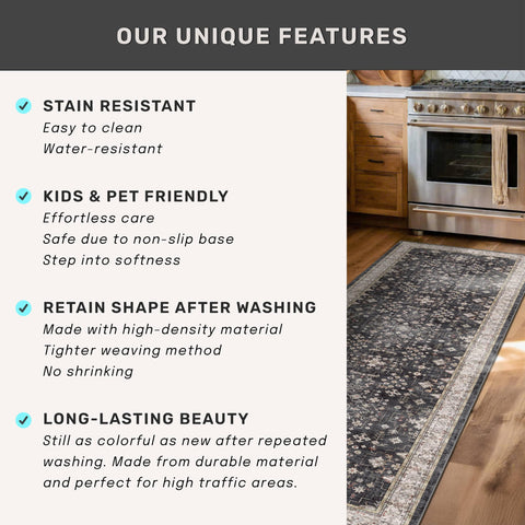 Hazo Haus bold charcoal tones blend with modern or bohemian decor