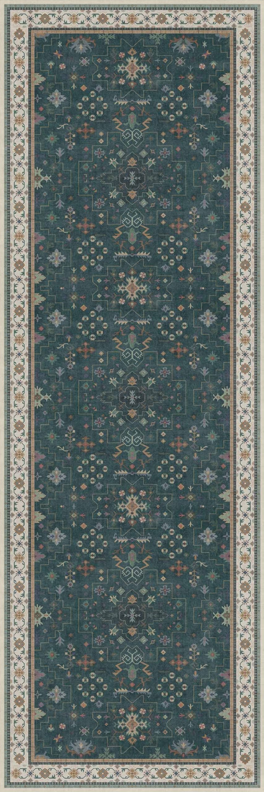 Hazo Haus durable 2x6 rug resists stains in high-traffic areas.