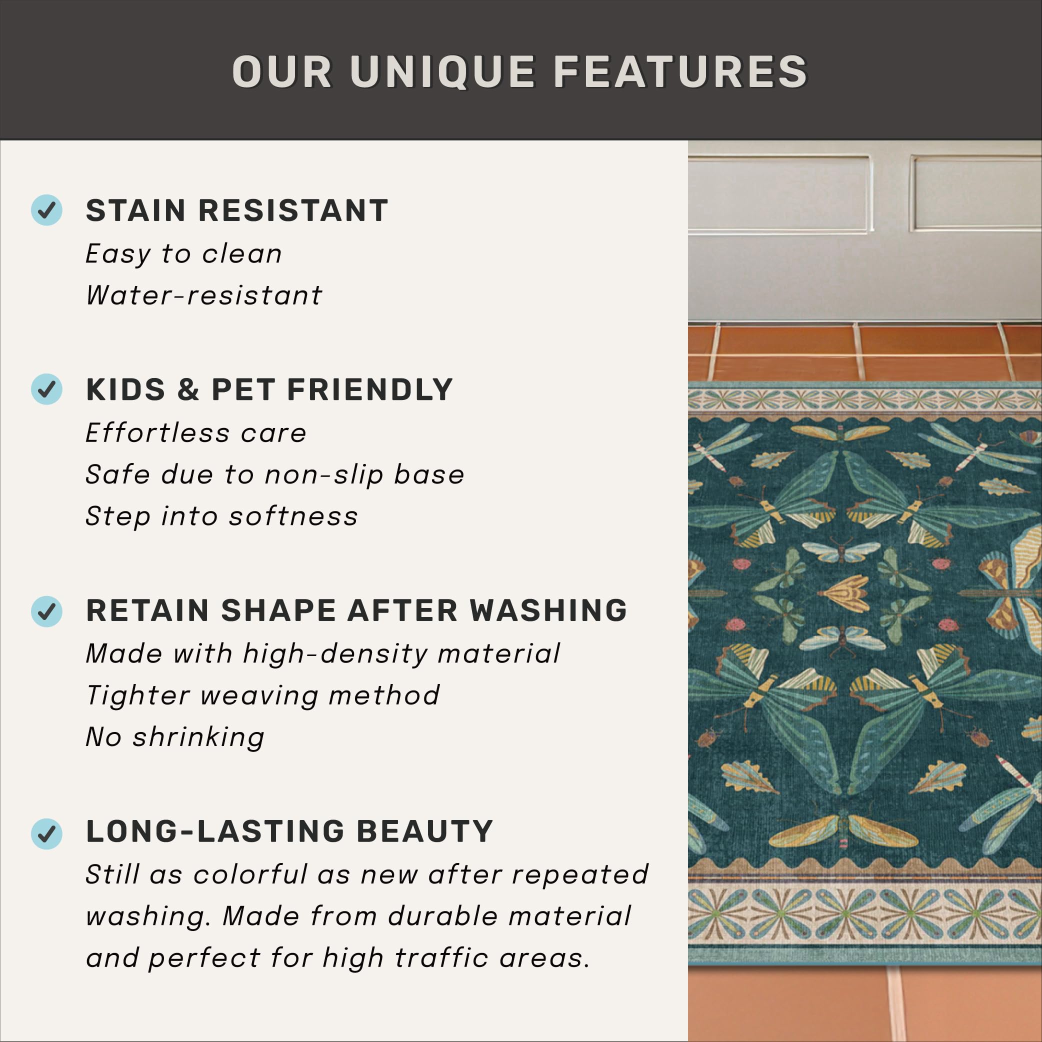 Hazo Haus ideal for entryways kitchens and powder rooms.