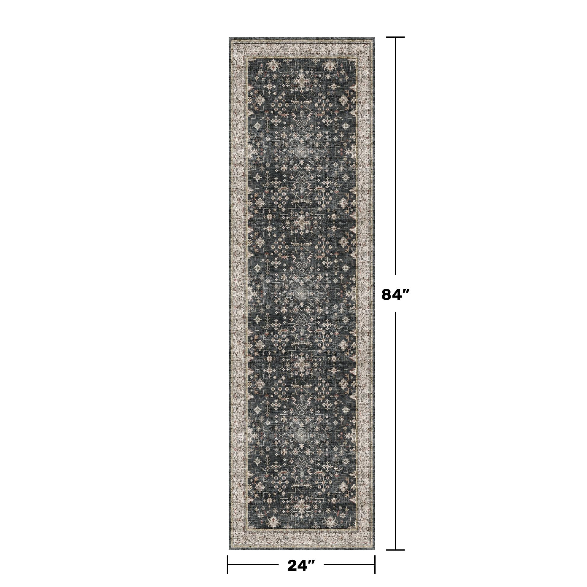 Hazo Haus entryway non-slip rug offering comfort and safety in busy hallways
