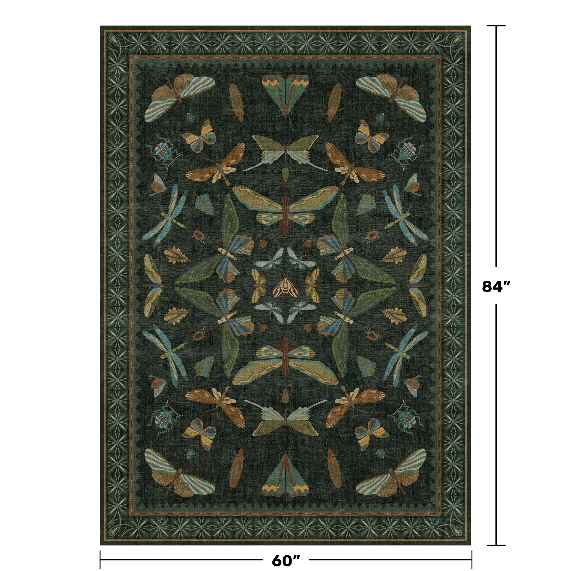 Hazo Haus fairy fantasy moss rug adds whimsical charm to bedrooms and lounges.