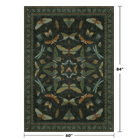 Hazo Haus fairy fantasy moss rug adds whimsical charm to bedrooms and lounges.