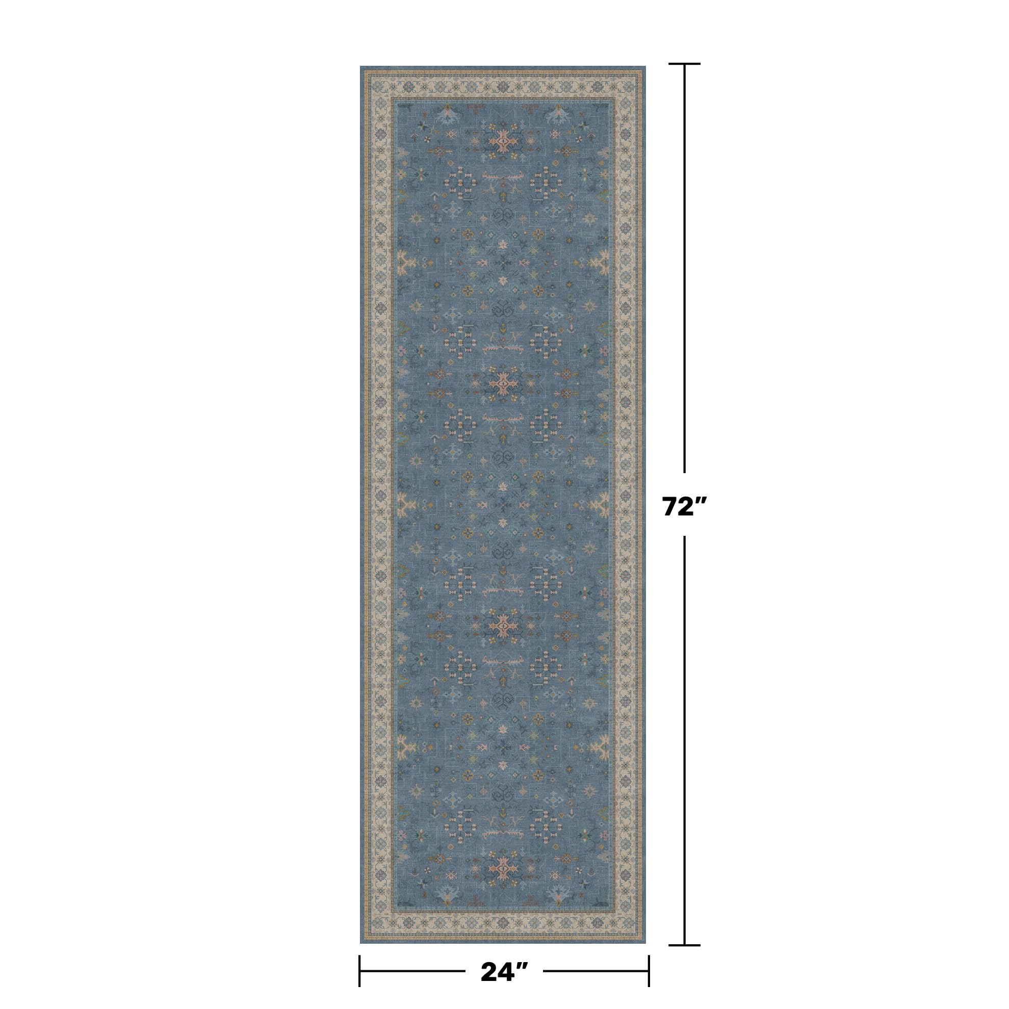 Hazo Haus floral eclectic medallion pattern enhances living areas