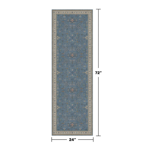 Hazo Haus floral eclectic medallion pattern enhances living areas