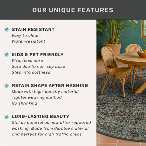 Hazo Haus garden green colorway suits fresh, nature-inspired rooms.