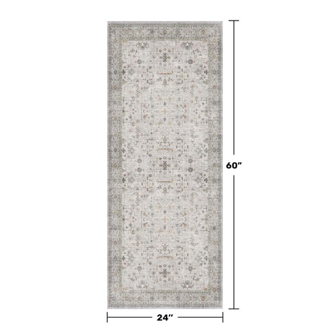 Hazo Haus runner shows non-slip backing for safer floors
