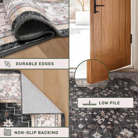 Hazo Haus low-pile rug stays low-profile while remaining comfortable