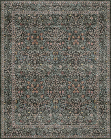 Hazo Haus machine-washable 8x10 rug offers easy cleaning after meals or playful spills.