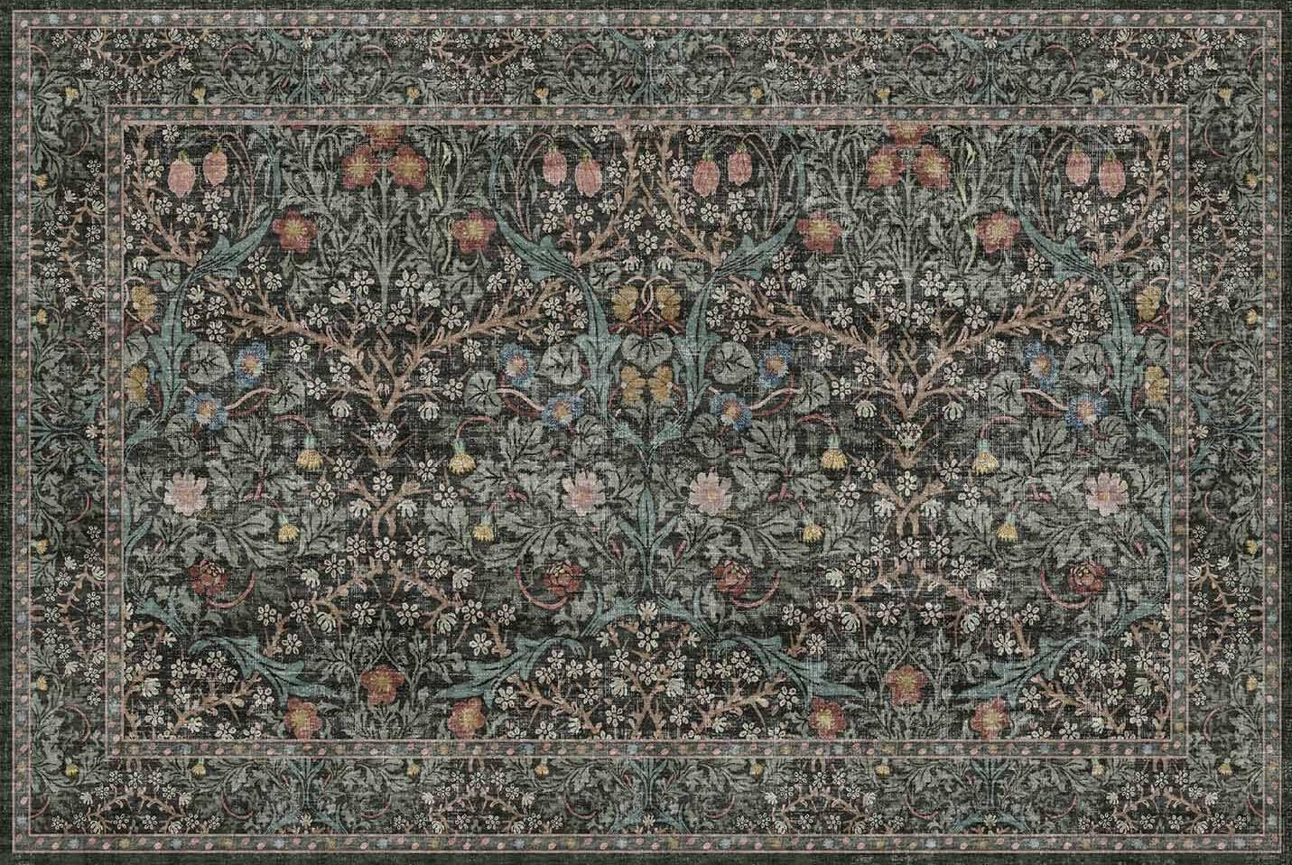Hazo Haus pet-friendly rug handles messes and daily activity