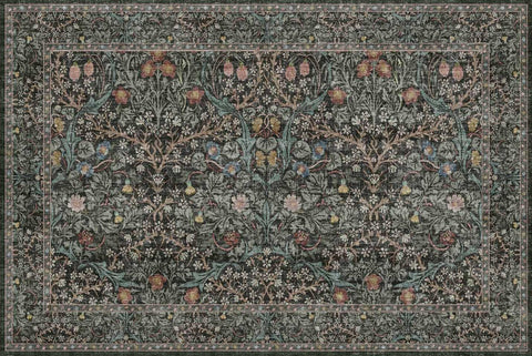 Hazo Haus pet-friendly rug handles messes and daily activity