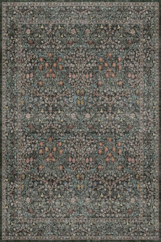 Hazo Haus pet-friendly rug resists hair, dander, and stains.