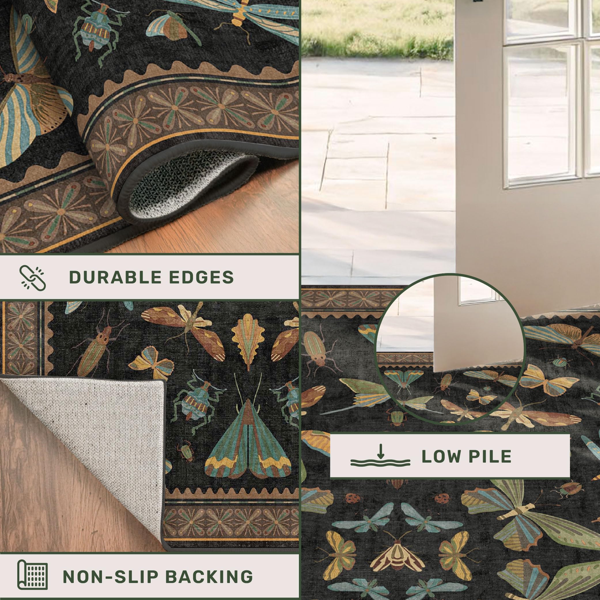 Hazo Haus color palette in mustard, teal, sage, rust for warm interiors.