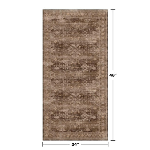 Hazo Haus small kitchen runner adds warmth and easy cleaning